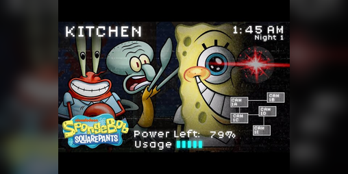 Cover image for 5 Nights At SpongeBob
