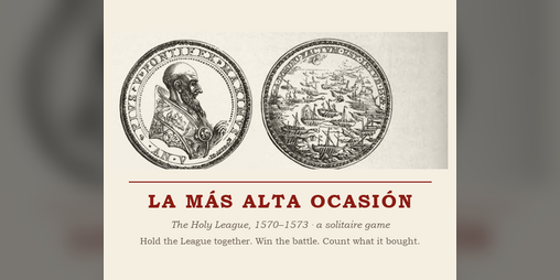 Cover image for La más alta ocasión