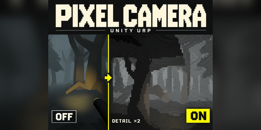 Cover image for Pixel Camera — Retro Effects for Unity URP
