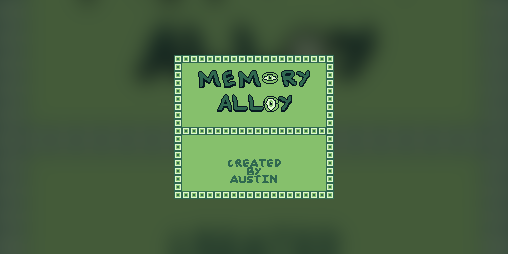 Cover image for Memory Alloy