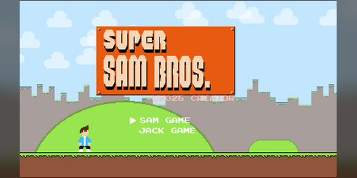Cover image for Super Sam Bros
