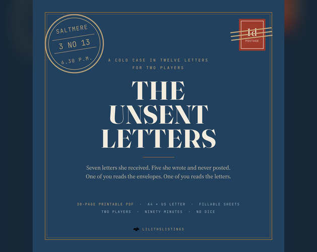 Cover image for The Unsent Letters