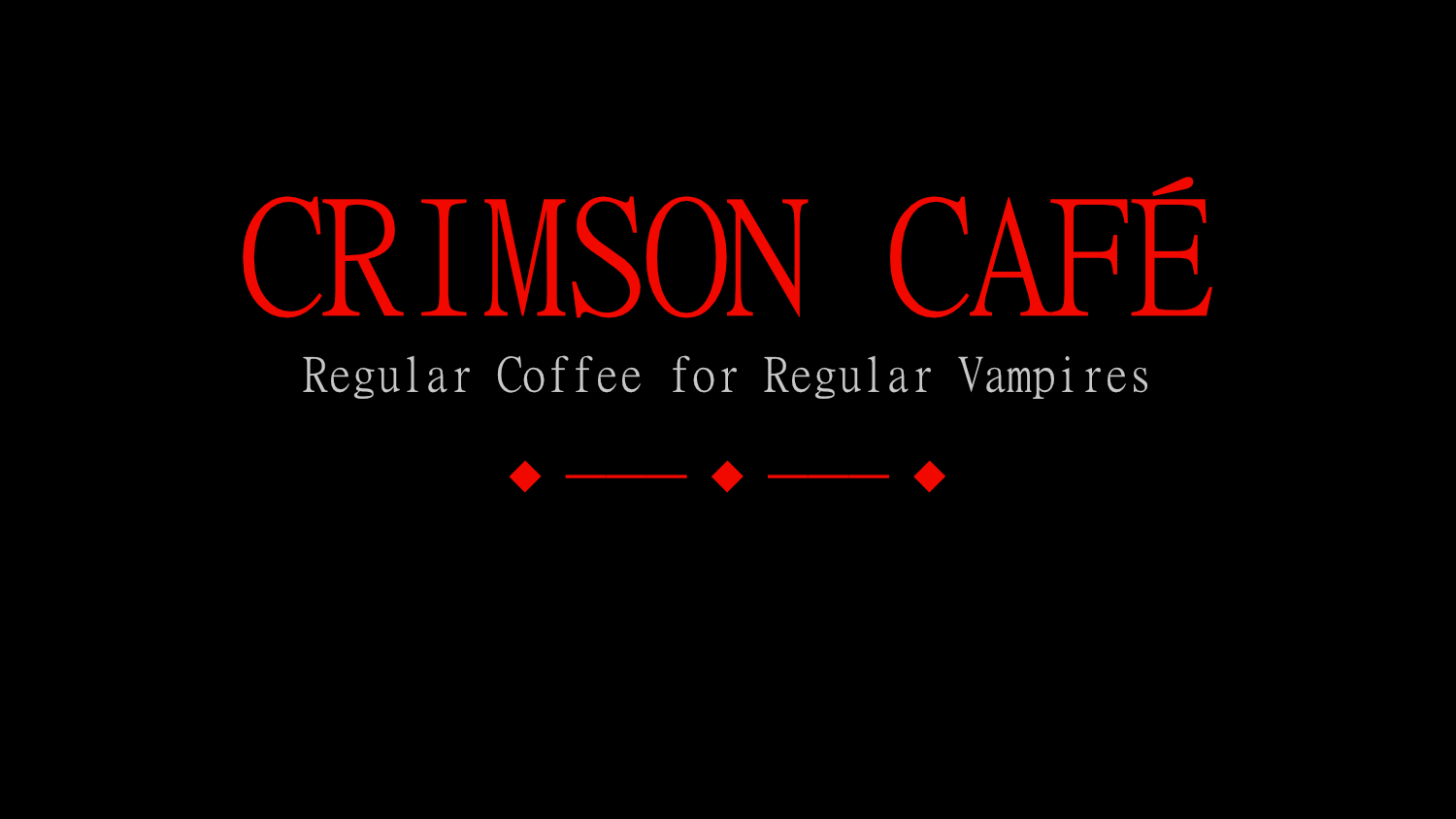 Cover image for Crimson Cafe