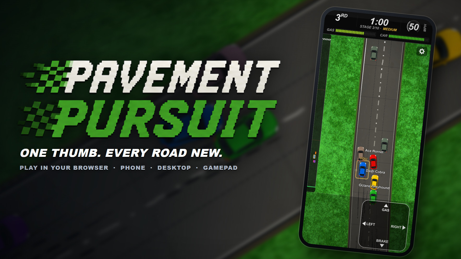 Pavement Pursuit (Mobile and Desktop)