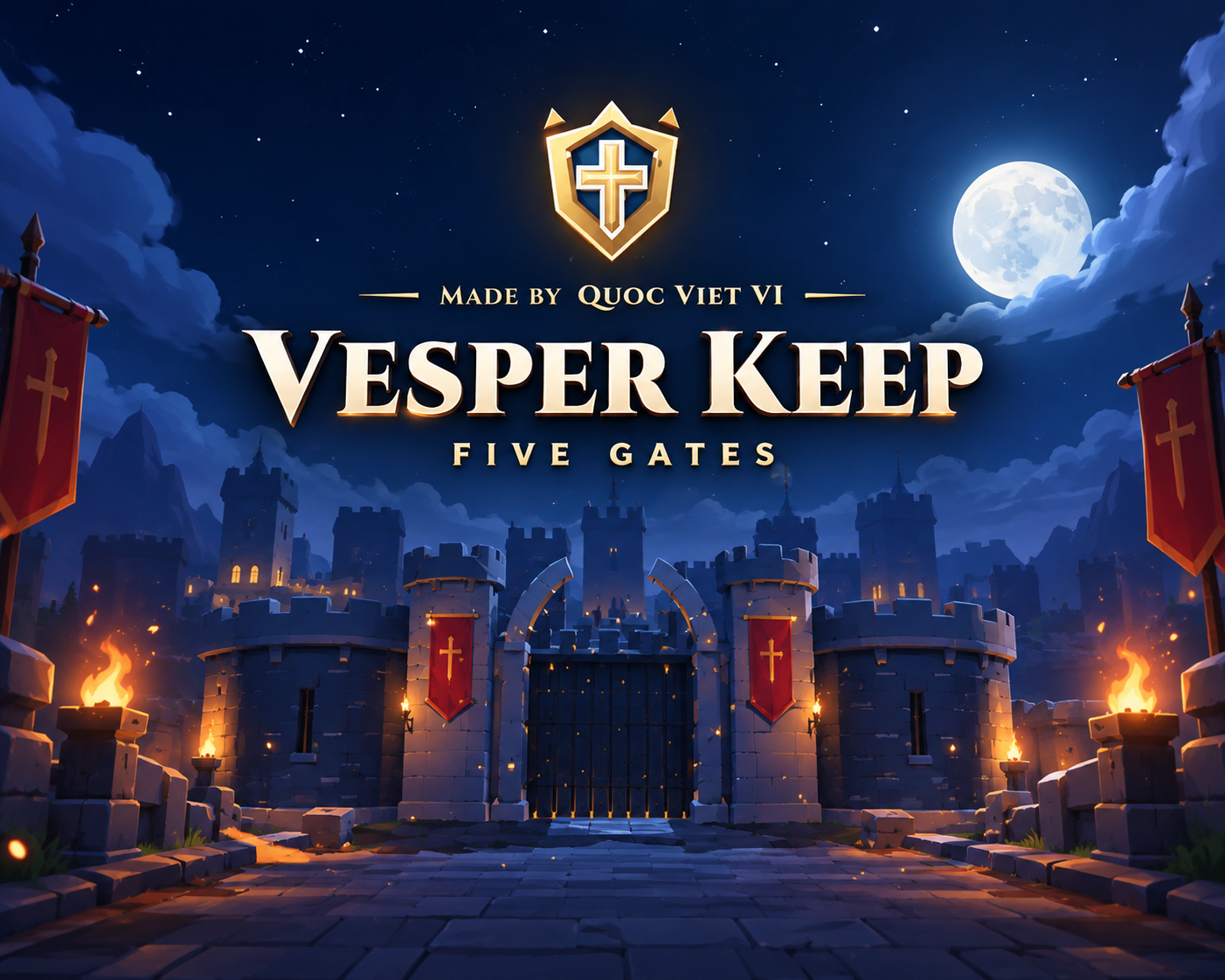 Vesper Keep – AI製ゲームのスクリーンショット