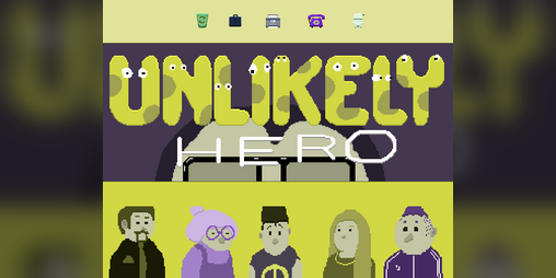 Cover image for Unlikely Hero