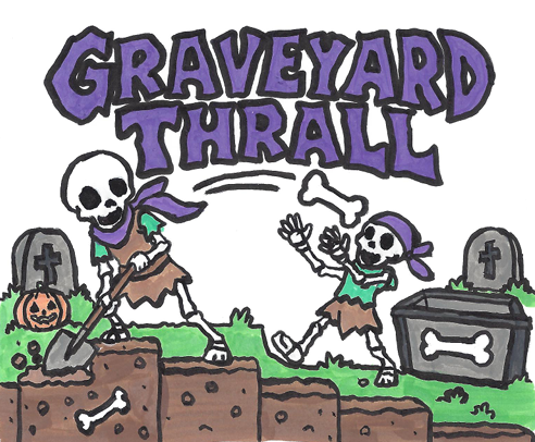 Cover image for Graveyard Thrall