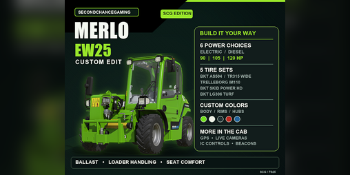 Cover image for Merlo EW25 Custom