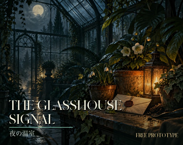 Cover image for The Glasshouse Signal — Free Mystery Prototype