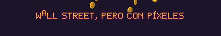 WALL STREET, PERO CON PÍXELES