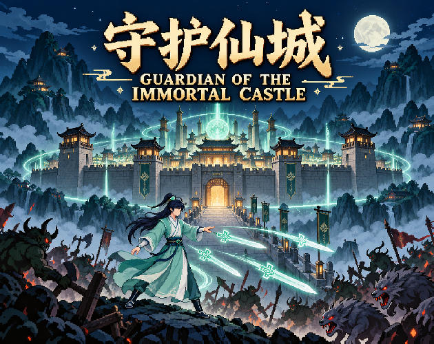 Guardian of the Immortal Castle – AI製ゲームのスクリーンショット