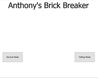 Anthony's Brick Breaker