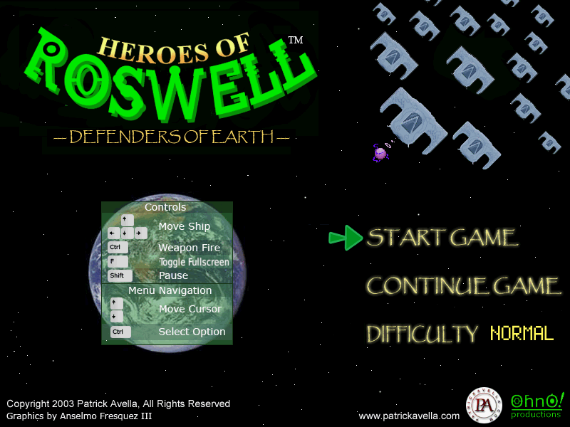 Heroes of Roswell - Classic cover