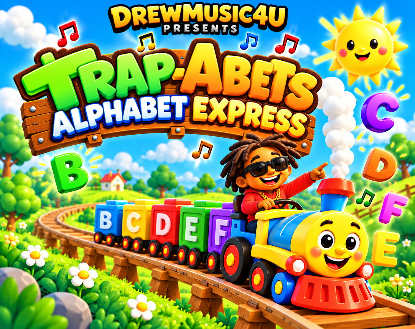 Cover image for Trap-abets: Alphabet Express
