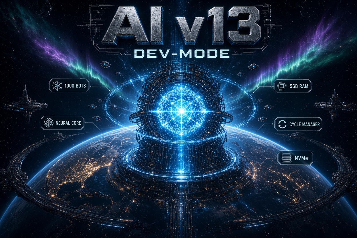 AI V13 DEV MODE -is here Limited Founder's Edition by DatexAI