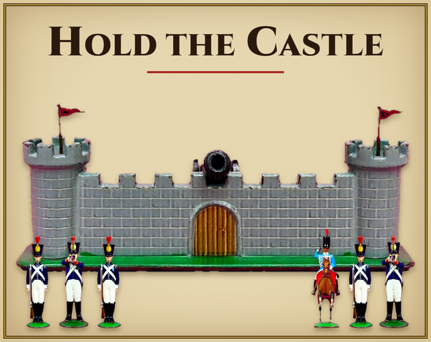 Hold the Castle – Screenshot des KI-Spiels