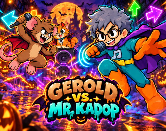 Cover image for Gerold vs. Mr. Kadop [HALLOWEEN]