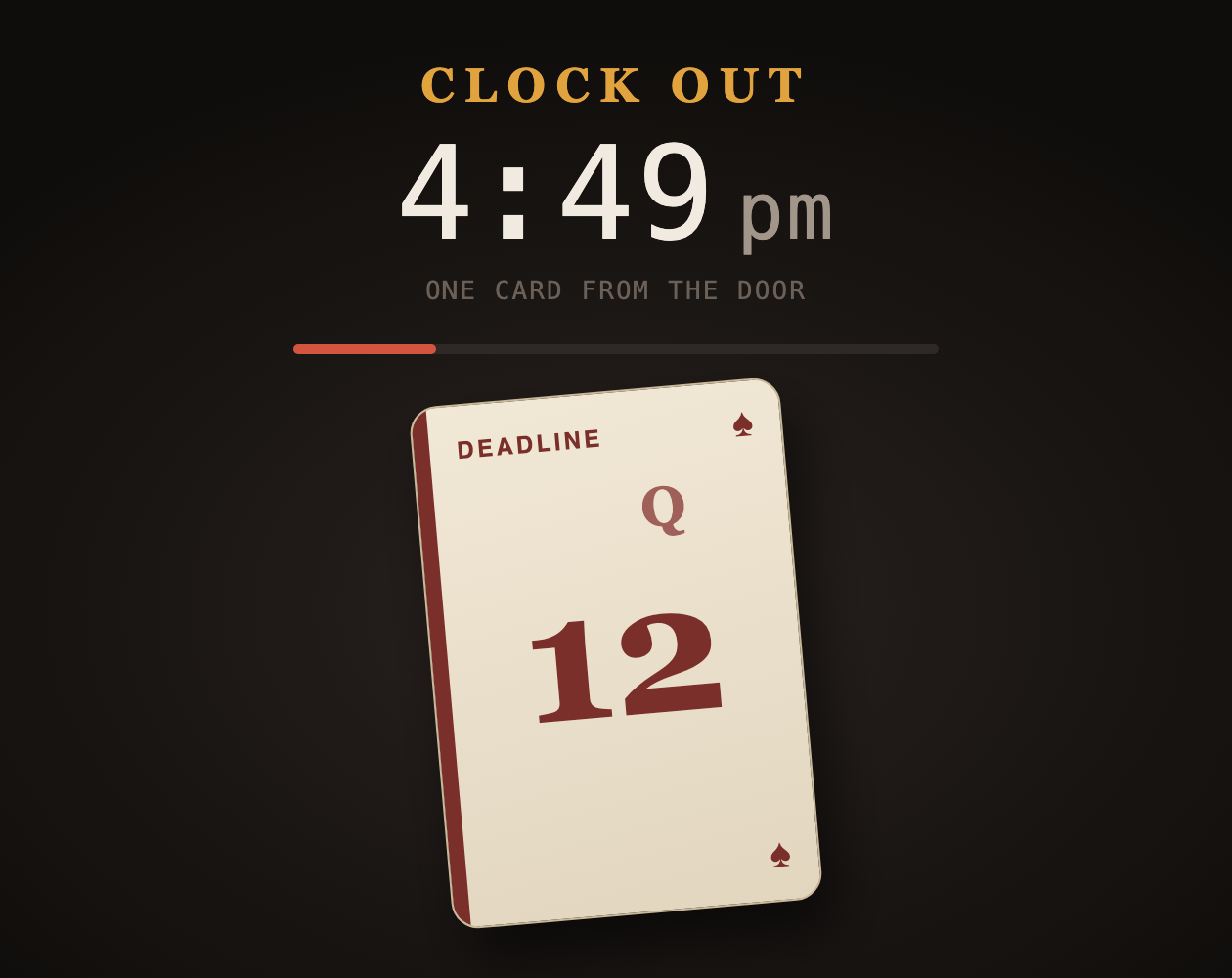Clock Out cover