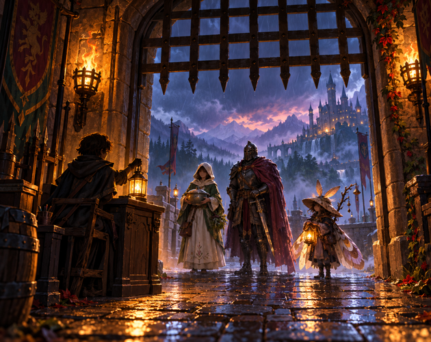 Who Enters? – AI製ゲームのスクリーンショット