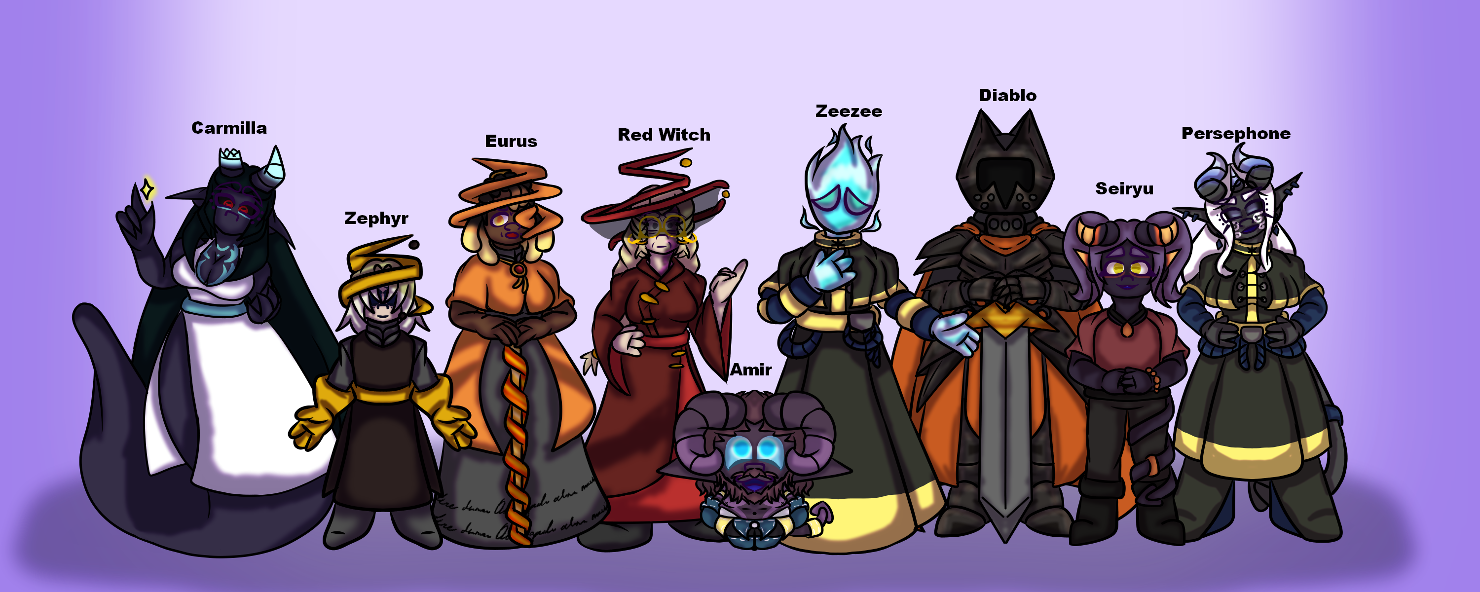 A witches' party