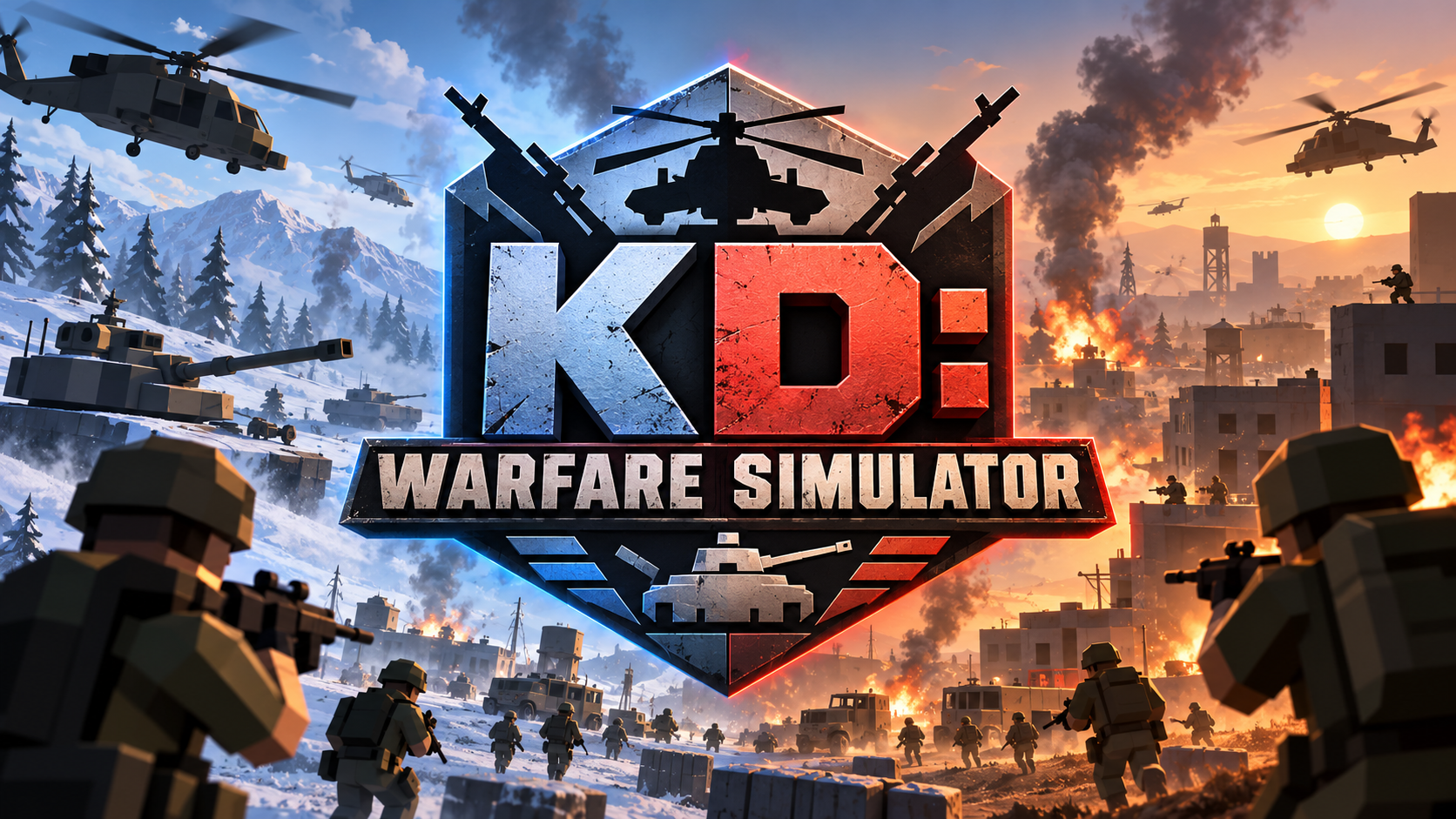 Kilo Delta: Epic Modern Warfare Sandbox Simulation 대표 이미지
