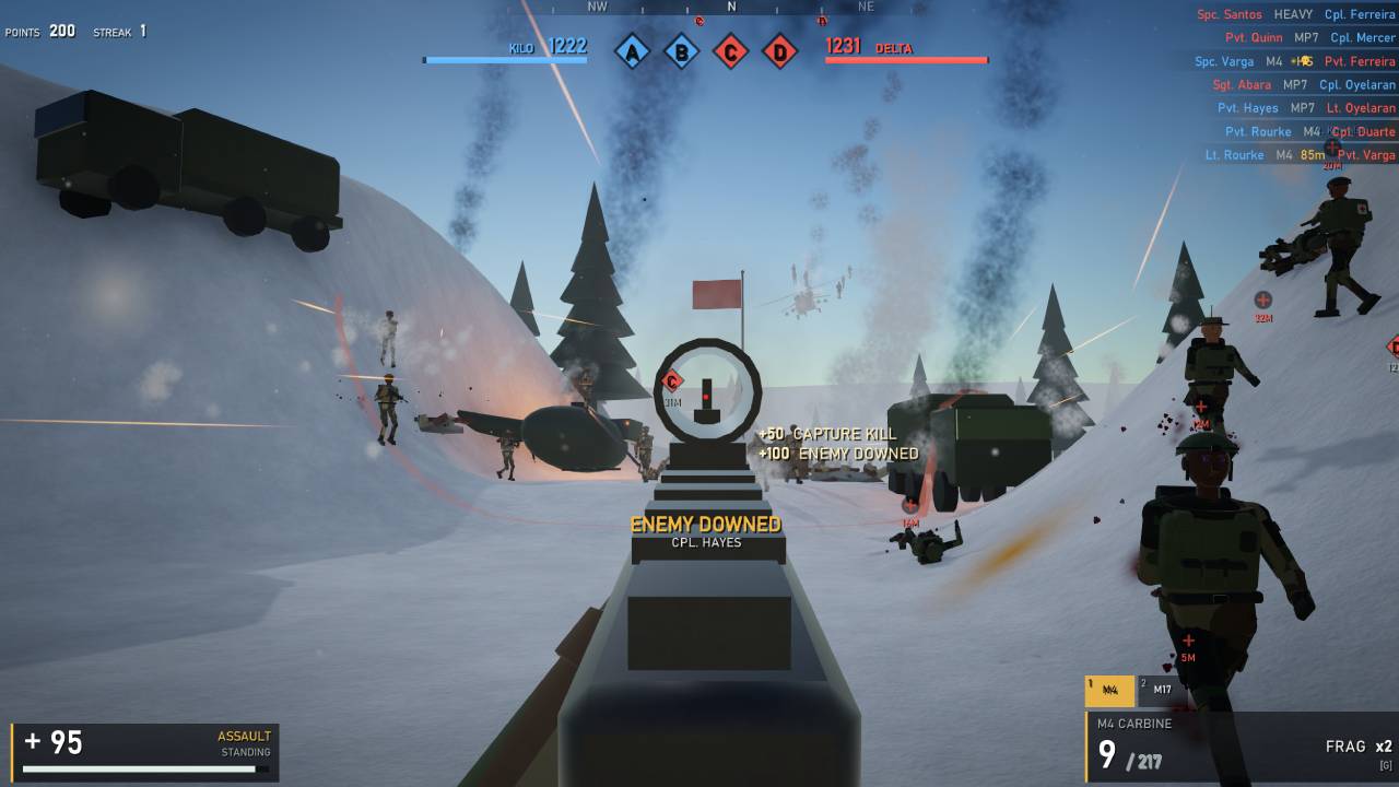 Kilo Delta: Epic Modern Warfare Sandbox Simulation