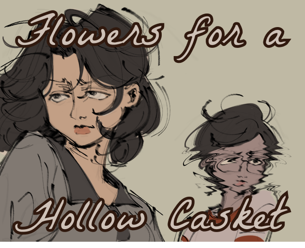 Cover image for Flowers for a Hollow Casket