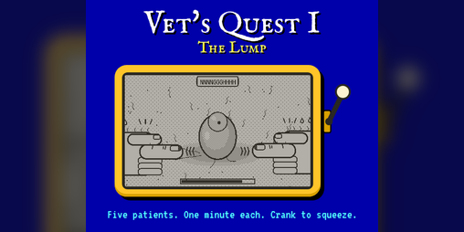 Cover image for Vet's Quest I: The Lump