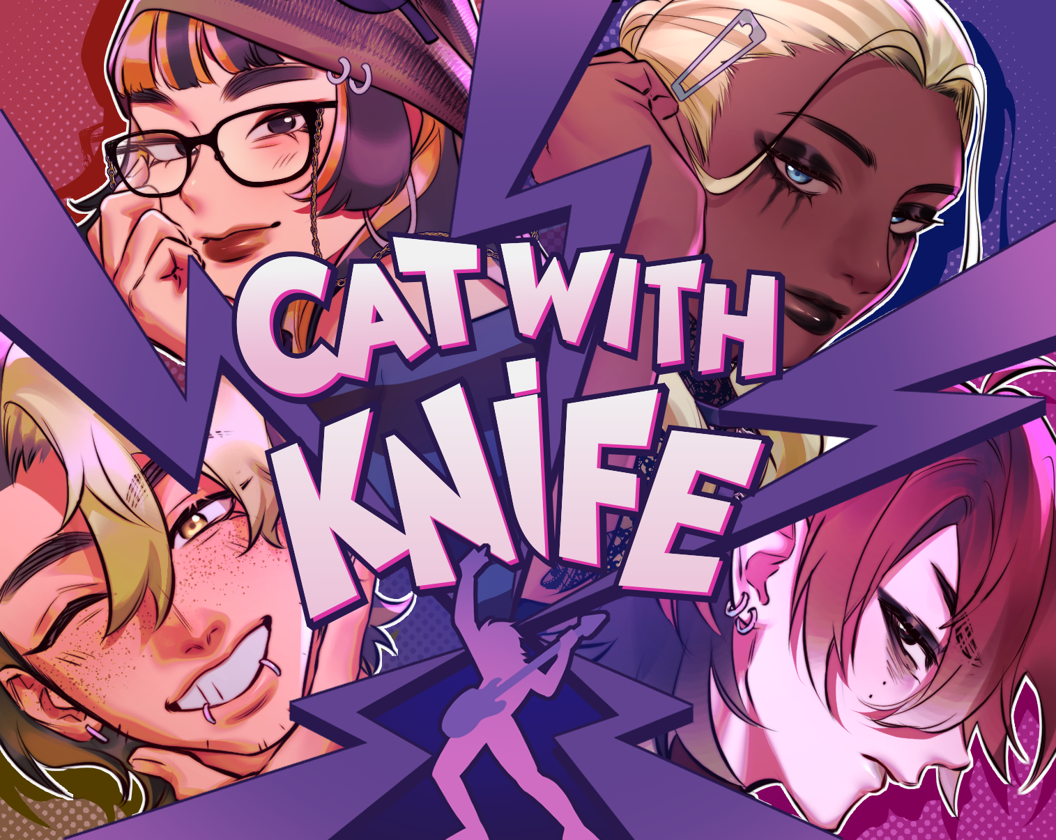Cover image for Cat With Knife : A Pop-Punk Mix