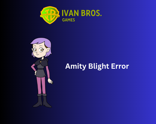 Cover image for Amity Blight Error