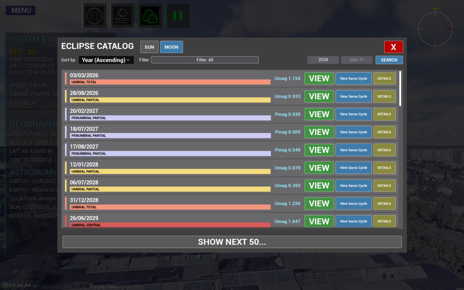 3D Eclipse Simulator - Release Announcements - itch.io