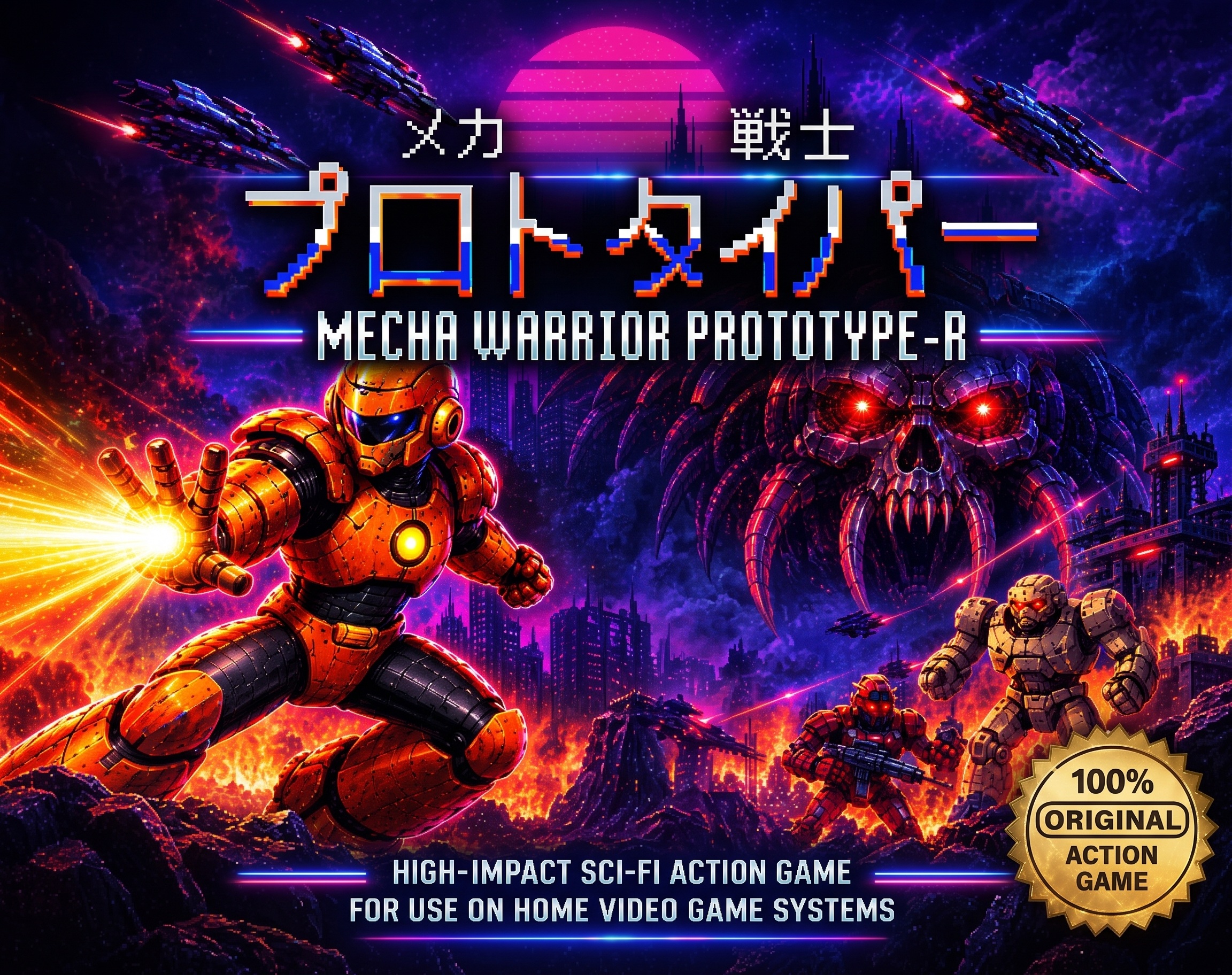 Cover image for Mecha Warrior Prototype-R