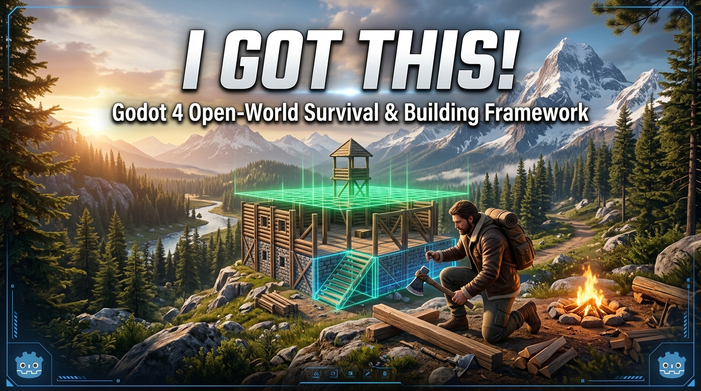 I Got This: Godot 4 Open-World 3D Survival & Building Framework by ...