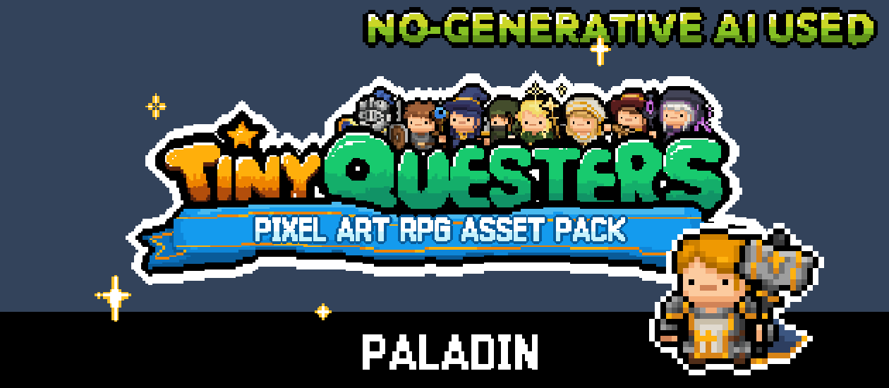 TINY QUESTERS — Paladin