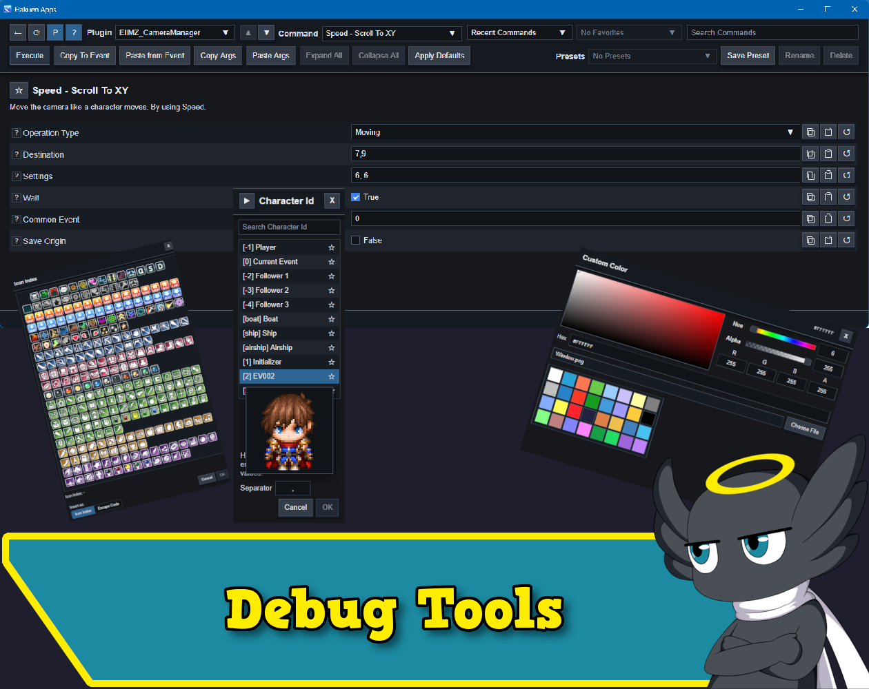 Cover image for Hakuen Studio Debug Tools for RPG Maker MZ