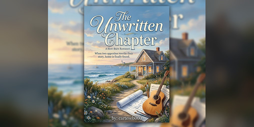 Cover image for The Unwritten Chapter: A Slow-Burn Romance Novel by carteseb000