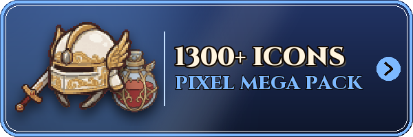 Pixel RPG Icons Mega Pack