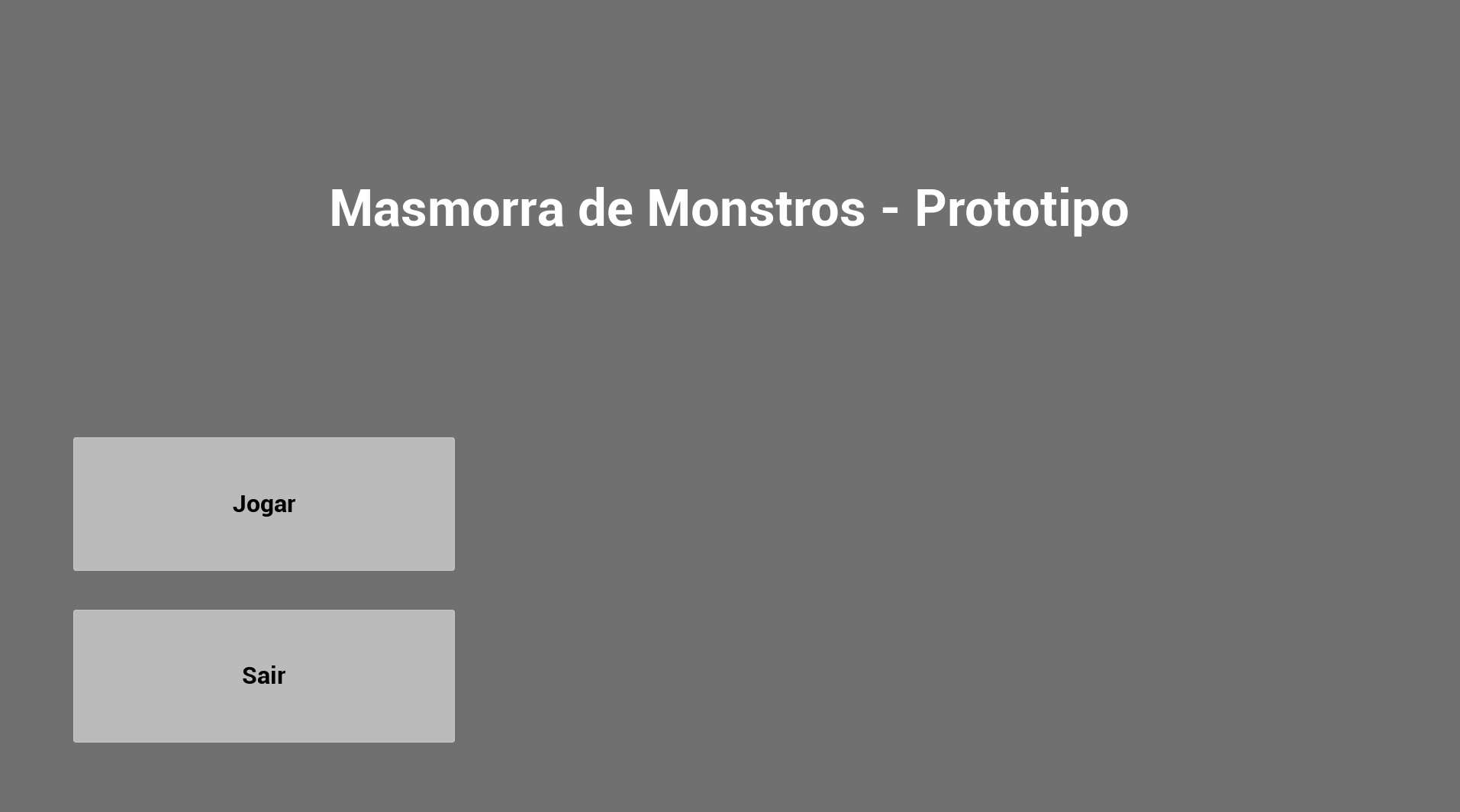 Cover image for Masmorra de Monstros Prototype