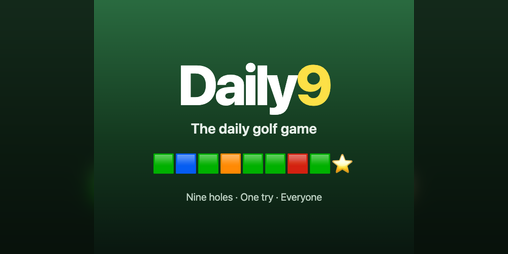 Cover image for Daily9 - Daily Golf Challenge