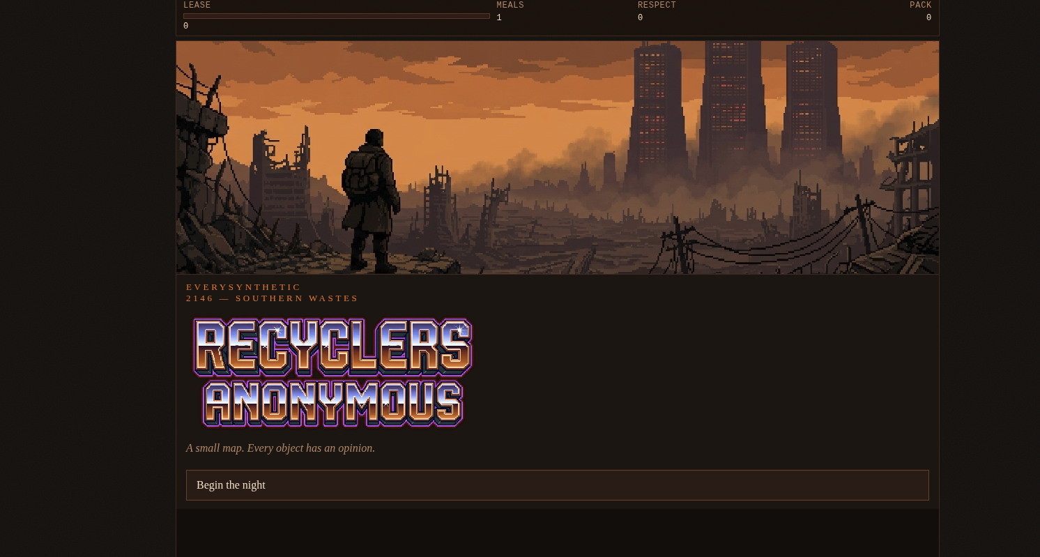 Cover image for Recyclers Anonymous