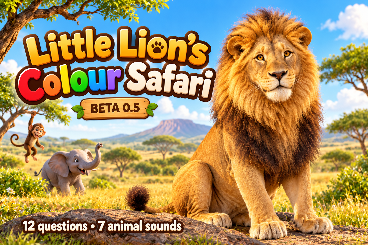 Cover image for Little Lion’s Colour Safar 2.0