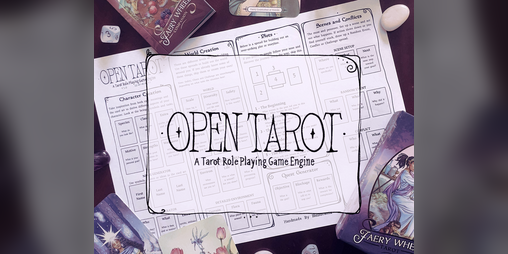 Cover image for Open Tarot - A Tarot Role Playing Game Engine