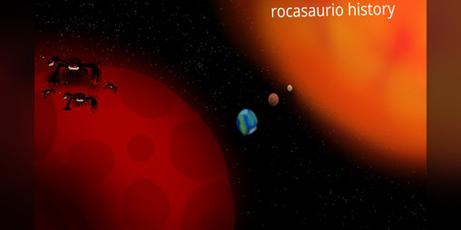 Cover image for la historia de roca saurio