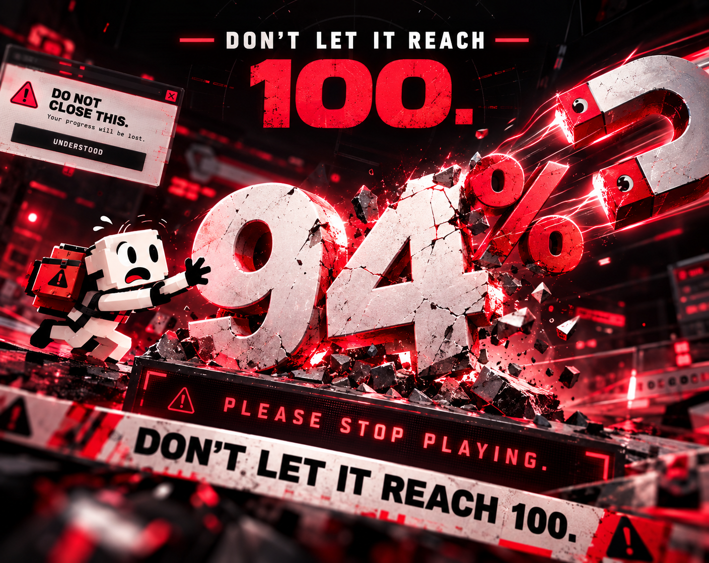 Cover image for DON'T LET IT REACH 100