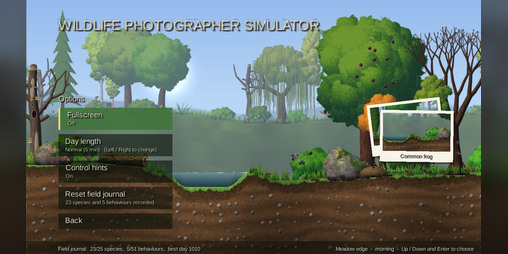 Cover image for Wildlife Photographer Simulator