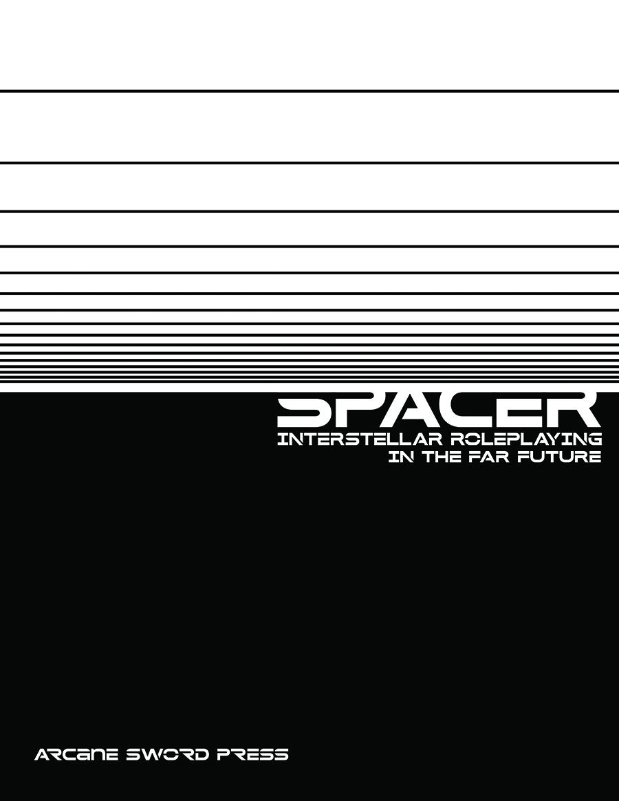 Cover image for Spacer: Interstellar Roleplaying In The Far Future (RULES ONLY)