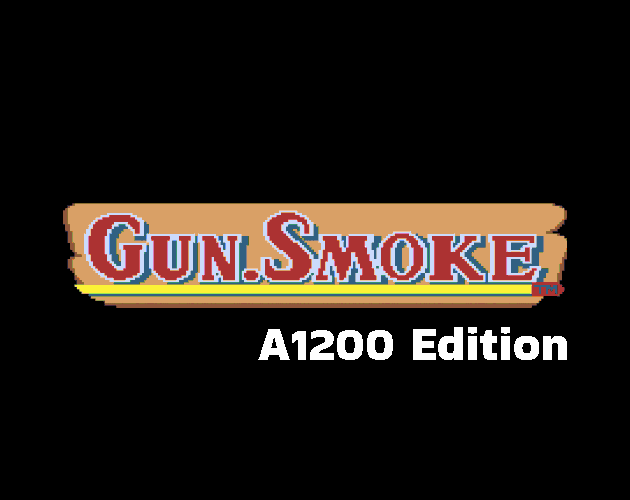 Cover image for Gun.Smoke : A1200 Edition (AGA Amiga)