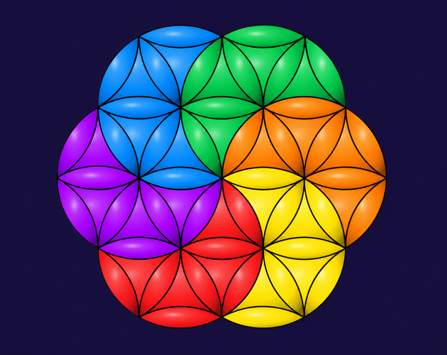 Cover image for Flower of Life – Geometric Logic Game