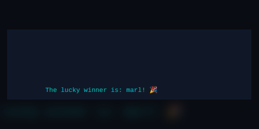 Cover image for Random Raffle