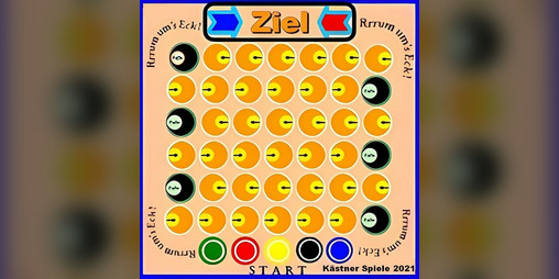Cover image for Rrrum um's Eck! (Kästner-Spiele) – Brettspiel